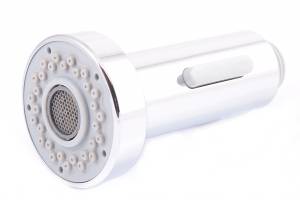 Słuchawka t do baterii z wyciąganą wylewką