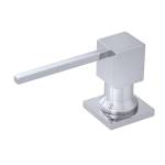 Dozownik kwadratowy do zlewu chrom