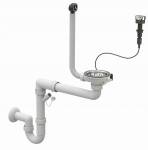 Syfon automatyczny przyścienny jednokomorowy do zlewu