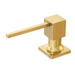 Dozownik kwadratowy do zlewu złoty