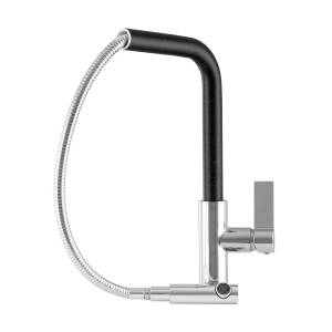 Side granit bateria kuchenna z wyciąganą wylewką