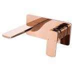 Cubic bateria umywalkowa podtynkowa rosegold