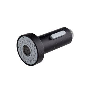 Słuchawka Spiral do baterii z wyciąganą wylewką granit