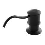 Dozownik do płynu retro czarny