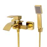 Elva złota bateria wannowa wodospad