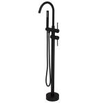 Roy czarna bateria wannowa wolnostojąca