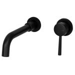 Roy czarna bateria umywalkowa podtynkowa