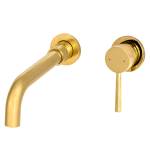 Roy złota bateria umywalkowa podtynkowa