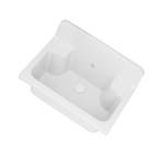 Zlew gospodarczy komora pralnicza biała duża