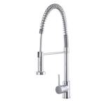 Spiral chrom bateria kuchenna z wyciąganą wylewką