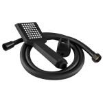 Caro czarny zestaw natryskowy prysznicowy