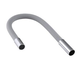 Wylewka elastyczna do baterii kuchennej szara 3/4 cala