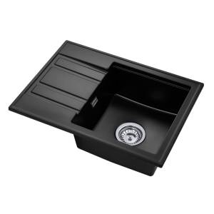 Zlewozmywak granitowy Modern 6040 czarny