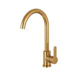 Bateria kuchenna stojąca DECO złota połysk