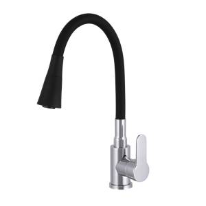 Bateria kuchenna elastyczna wylewka Flex 3000 czarna/chrom