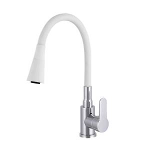Bateria kuchenna elastyczna wylewka Flex 3000 biała/chrom