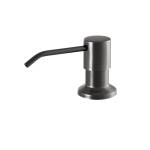 Dozownik do zlewozmywaka okrągły gun grey