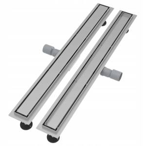 Basic odpływ liniowy pod płytkę 90 cm 2w1 syfon brodzik
