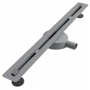 Proline 80 cm inox odpływ liniowy pod płytkę stal syfon brodzik