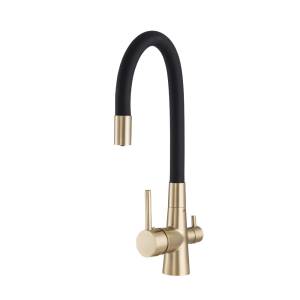 Bateria trójdrożna Flex brushed gold