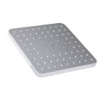 Deszczownica kwadratowa chrom 22