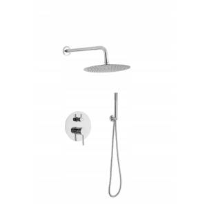 Zestaw natryskowy podtynkowy bateria Roy Pro chrom
