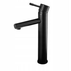 Bateria umywalkowa wysoka Roy Pro czarna