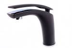 Eder czarna bateria umywalkowa